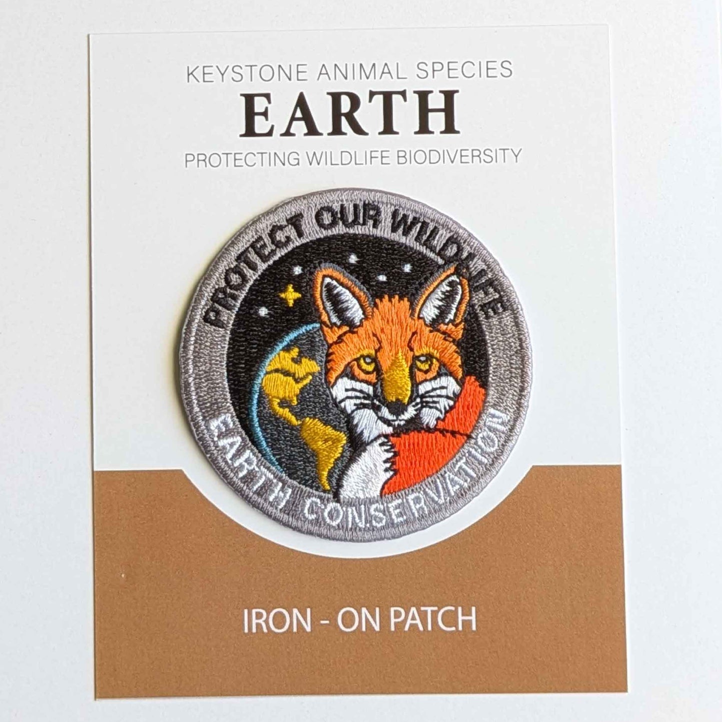 Earth Conservation Iron-On Patch / 15 units / $105
