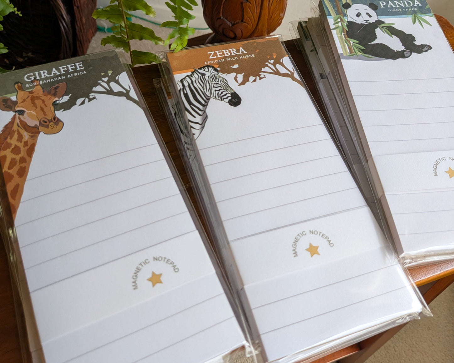 Wildlife Conservation Notepad Sets