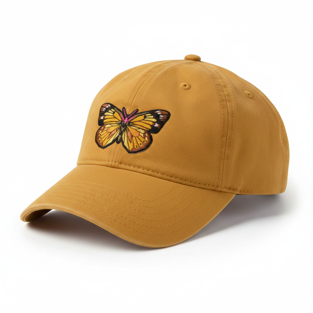 Mustard Hat – Clouded-Yellow Butterfly Patch
